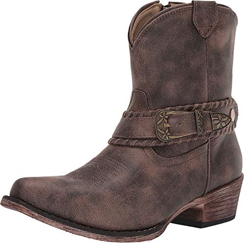 Roper Womens Nelly Boot, Brown, 5.5