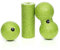 BODYMATE Faszien Mini-Set Apfel-Grün - Mini-Faszien-Rolle L15xD6cm, Ball D8cm und Duo-Ball D8cm im Set