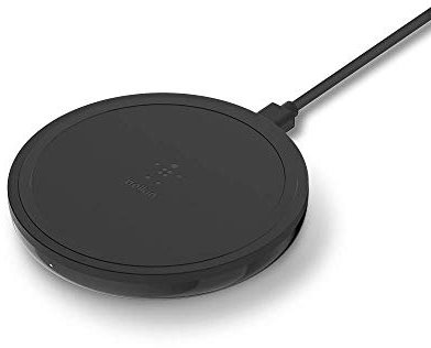 Belkin 10W Boost Up Wireless Charging Dock (Qi Charger, iPhone 12, 12 Pro, 12 Pro Max, 12 Mini & Earlier, Samsung S20,20+,20 Ultra & Airpods, Power Adapter Included), Black