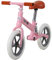 HOMCOM Draisienne Enfant Vélo sans Pédales pour Enfants de 2 à 5 Ans Roues 12 Suspension Selle Hauteur réglable Acier Rose