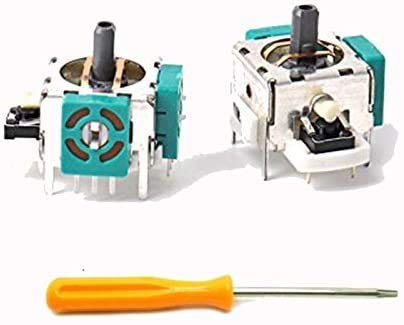 3 in 1 3D Analog Joystick Thumbstick Wireless Controller Rocker con T8 Cacciavite Strumento per XBOX 360 Controller Sostituzione