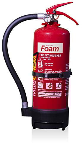 2ltr MultiChem Foam Fire Extinguisher - CommanderEDGE