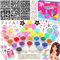Glitter Tattoos Kit for Kids, Kids Glitter Tattoo Set Incl. Chunky Glitter Gel, Rhinestones, Makeup Glitters, Stencils, Art and Craft Gift for Kids Age 6-12, Birthday Gift for 6 7 8 9 10 Year Old Girl