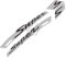 For Vespa GTS 300 GTS300 Sport Super adesivo moto decalcomania laterale (Colore : Grigio)