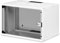 DIGITUS Armadio di rete - Rack 19 pollici 7 U - non montato - montaggio a parete - profondità 400 mm - profondità utile 327 mm - Capacità di carico 60 kg - porta in vetro - serie SOHO Pro - grigio