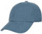Lipodo Uni Summer Cap - Einfarbige Kappe - Basecap Unisex - Mit Stretchfutterband - Baumwoll-Leinen-Mix - Für Frühjahr/Sommer blau One Size
