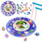 sacemontic Montessori Spielzeug ab 12 3 4 5 Jahre Magnetische Angelspiel Holz Magnetspiel Magnete Motorikspielzeug Sortierspiel Kinderspielzeug für Kinder