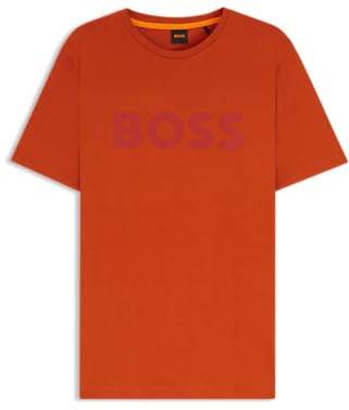 BOSS Men's Thinking 1 T-Shirt, 842open Orange, 4XL