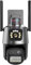 FPHADO CáMara PTZ para Exteriores 9MP 4K HD Zoom HíBrido 8X Lente Triple Pantalla Dual WiFi CáMara IP Alarma Vigilancia CCTV Enchufe Europeo
