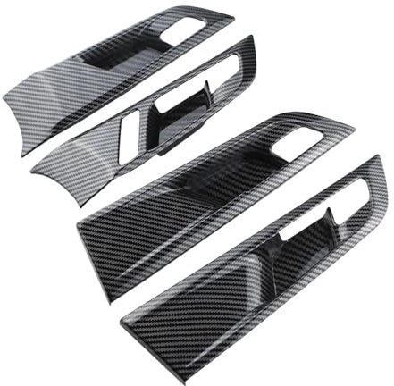 Dekor Panel Trim Innen Für MG 4 Für MG4 EV Für Mulan 2022-2025 Auto-Innentürgriffabdeckung, Türschüsselrahmenverkleidung, Schutzabdeckung, LHD-Zubehör Auto Abdeckung Trim Cover