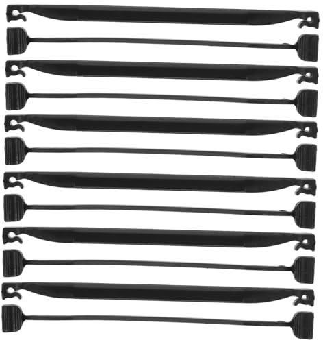 iplusmile 1bolsa Clip para Plantas Jardín Resistente Abrazadera De Plástico Clips para Soporte