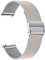 Run Ken Milanese Stainless Steel Watchband Compatible With Garmin Vivomove HR 3 3S / Vivoactive 4 4S 3 / Venu 2 2S Sq/Luxe Style Watch Band Strap(Rose Gold Silver,Venu Sq)