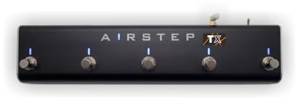 XSONIC AIRSTEP TX Edition Wireless Fußschalter für TONEX ONE/ONE+/PLUG & PEDAL, 2 Steuerungsmodi, 2 Expression-Eingänge, Preset-/Effektsteuerung, App-Konfiguration