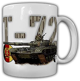 Tasse Lukas Wirp NVA T-72 Panzer DDR Gemälde Nationale Volksarmee #26853