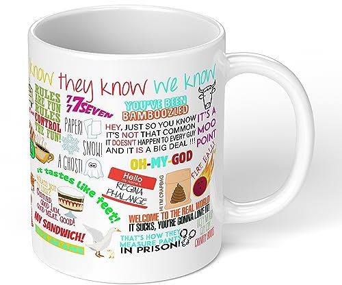 Ultimate Friends Tv Show Quote Mug Cup Best Christmas Birthday Present Fun Gift
