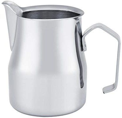 Jarra de Acero Inoxidable Jarra de Café Leche para Espumar Café Expreso Latte Art Style Jarra para Uso de Café en Casa(550ml)