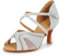 Syrads Scarpe da Ballo Latino Salsa Donna Scarpe da Ballo da Sala Tango Valzer Kizomba Bachata Danze al Coperto 1050
