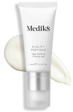 Medik8 Eyelift Peptides - Alterswidriges Straffungsgel - Reduziert Augenringe und Schwellungen - 15ml