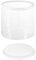 DOITOOL Round Bakery Case Round Cake Box with Lid, Cake Carrier Holder Containers Large, Transparent Cake Box Tall for Home Party, Holiday Party and Bakery 2 Tier Transparent Box (28cm)