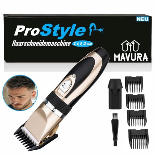 ProStyle Profi Keramik Haarschneidemaschine Haar Schneider, Schneidegerät Bartschneider Bart Trimmer Rasierer