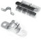 Pipe Strap Clamp 40mm/1.57 Saddle Clamp 20Pcs 304 Stainless Steel U Straps Pipe Hose Wall Clips for Fixing Bracket of Gas Pipe Water Pipe or Hose Installation(M40)