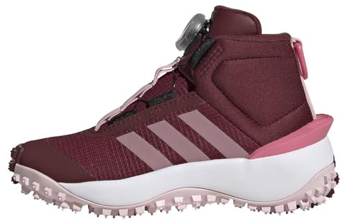 adidas Fortatrail Shoes Kids Laufschuhe, Shadow Red/Orchid/Clear Pink, 36 2/3 EU