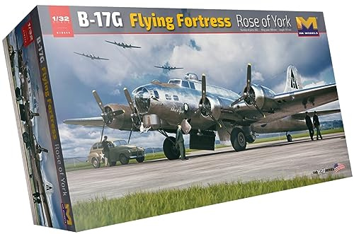 HK MODELS - Modell-Flugzeug B-17g Flying Fortress Rose Of York |hk Models | 01e44| 1:32