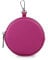 stylx Fashion You Want Damen Münzbörse aus echtes Leder, kleine Geldbörse mit Reißverschluss, Mini Portemonnaie Coin Pocket für Frauen Mädchen Kinder (Fuchsia)
