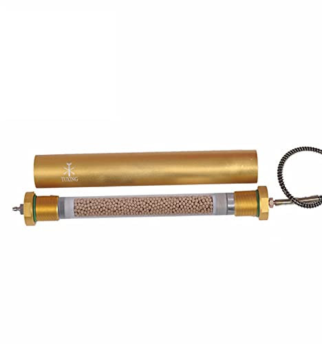 Filtro del compressore d'aria di TUXING 4500Psi,dell'olio dell'acqua di Pcp Separatore d'immersione del setaccio molecolare con il connettore rapido maschio e femminile di 8mm per la