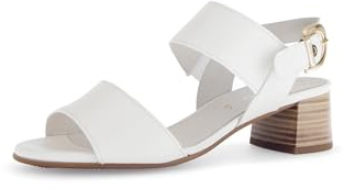 Gabor Damen Riemchensandalen, Frauen Sandalen,Freizeitschuhe,offene Schuhe,Strandschuhe,Sandaletten,Absatz,Latte (tamponiert),40 EU / 6.5 UK