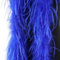 Federboa,Flauschige Strauß Federn Schal Länge ca. 2m,Federgirlande,Federschal Einfarbig Straußenfeder Schal,Feder Boa Kostüm-Accessoire für Charleston 20er Jahre Flapper Karneval,Königsblau