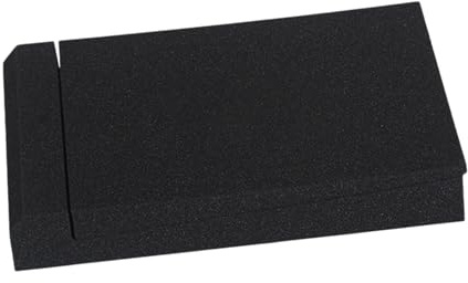 MagiDeal Acoustic Foam Pad for Speaker Isolation on Desktops, 20x30x4.5cm