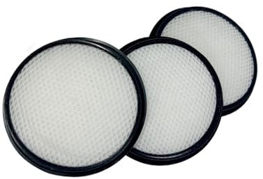 RTDMND Staubsauger-Mülleimer, Staubbecherbehälter, Filter-Ersatzteile Kompatibel for Proscenic P8 Plus, Staubsauger-Ersatzteile(3 Filters)