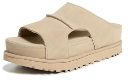 UGG Sandales à découpe haute Goldenstar pour femme, sable, 39 EU