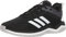adidas Men's Speed Trainer 4 Baseball Shoe, Black/Crystal White/Carbon, 13.5 M US