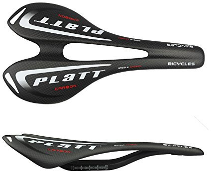 PLATT Carbon Sattel Rennradsättel leicht Fahrrad Sattel Sportsattel für Rennrad und MTB