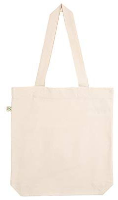 T-Shirt Laden Baumwolltasche mit persönlichem Motiv Bedrucken (persönliche Fototasse mit eigenem Bild und Text) Materialzusammensetzung: 100% Biobaumwolle (natur)