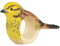 Wildlife Garden WG4573 Serviettenring Goldammer - Handgeschnitzter Serviettenring aus Holz für die Tischdekoration