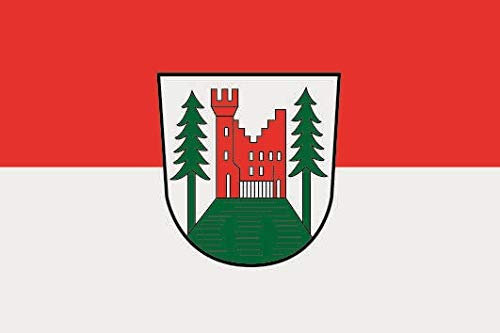 U24 Aufkleber Furtwangen im Schwarzwald Flagge Fahne 8 x 5 cm Autoaufkleber Sticker