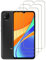 Vuciya 3 Pack Privacidad Cristal Templadode Pantalla para Xiaomi Redmi 9 / Redmi 9A /Redmi 9C antiespia Protector,Dureza 9H,Sin Burbujas, Antihuellas,Antiarañazos,HD