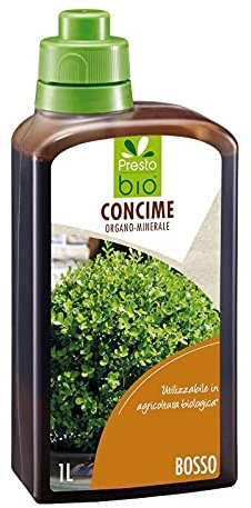 Concime organo-minerale per bossi