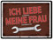 Ich liebe es wenn mich meine Frau in die Werkstatt lässt Metallschild XXL mit Werkstatt Motiv