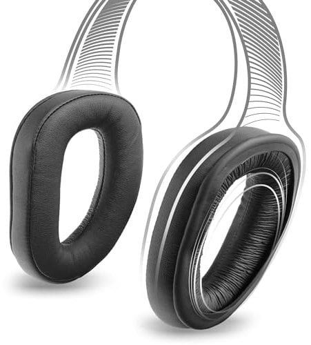 Headset Ersatz Ohrpolster aus Schaumstoff für Sennheiser GSP 300, GSP 301, GSP 302, GSP 303, GSP 350, GSP 370 Kopfhörer Headphone Pads, Ohrhörer Polster, Ersatzpolster Kopfhörerpolster Kissen, Earpads