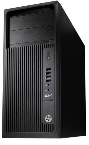 PC Tour HP Workstation Z240 MT Intel G4400 RAM 8Go Disque 500Go Windows 10 WiFi (Reconditionné)
