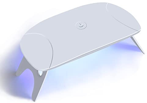 Professionelle UV-Lampe für Harz Aushärten Faltbare UV-Nagellampe Schnelle Aushärtung, Portable Harz Zubehör für UV-Harz, Schmuckherstellung, Handwerk Dekor