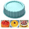 Xinlie Molde Redondo de Silicona para Pasteles Molde Especial en Forma de Flor de Silicona para Repostería,Moldes de Cocción para Tartas, Bizcochos y Pan - Antiadherentes y Fáciles de Limpiar
