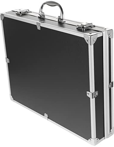 DOITOOL Aluminiumlegierung Werkzeugkoffer Tragbar Für Notfall-kit-box Werkzeugbehälter Mit Großem Fassungsvermögen Für Reisen Und Zuhause