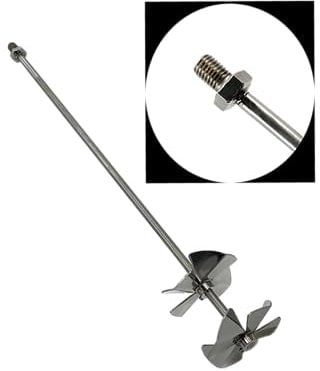 Honigrührer Rührpropeller mit M14 Gewinde zur Herstellung vom cremigen Honig Funktion wie Rapido Rasant Edelstahl