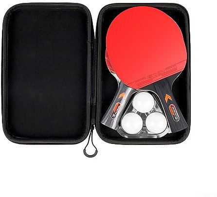 für Ping Pong Paddle Tasche, Tischtennisschläger Abdeckung Paddel EVA Tasche Schläger Fällen Reißverschluss Tasche Paket Fall Beutel