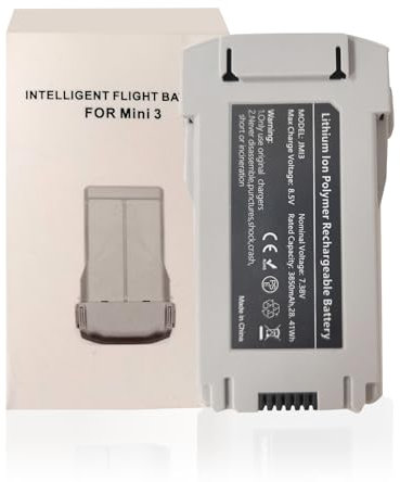 XITAIAN Batteria ricaricabile 7.38V, 28.4 Wh, 3850mAh, JMI3, Lipo Intelligent Flight, ricambio per DJI Mini 3 Mini 3 Pro Mini 4 Pro Advanced